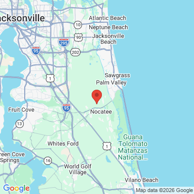 Map to  office in Ponte Vedra, FL