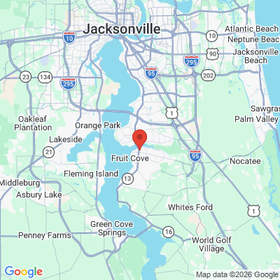 Map to  office in Saint Johns, FL