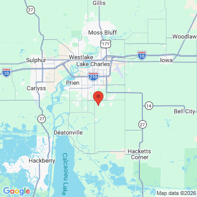 Map to  office in Lake Charles, LA