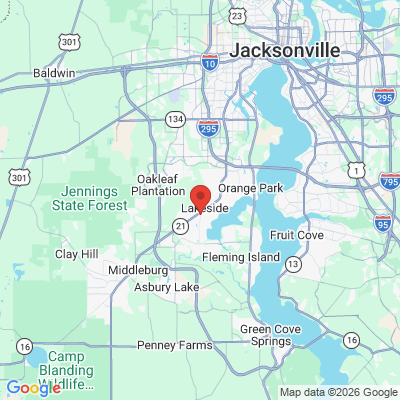 Map to  office in Orange Park, FL