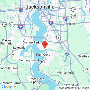 Map to Quinton Pooler DDS & Larry D. Burnside DDS office in Jacksonville, FL