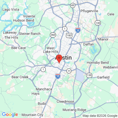 Map to  office in Austin, TX