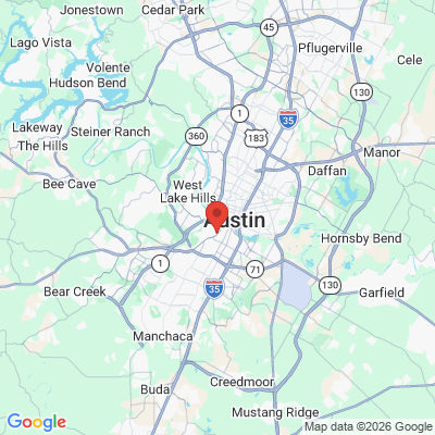 Map to  office in Austin, TX