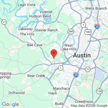 Map to Enamel Dentistry Lantana office in Austin, TX