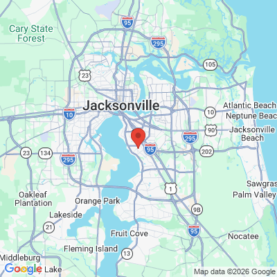 Map to  office in Jacksonville, FL