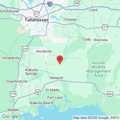 Map to  office in Crawfordville, FL
