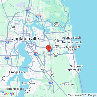 Map to  office in Jacksonville, FL