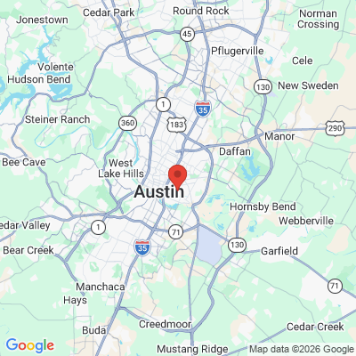 Map to  office in Austin, TX