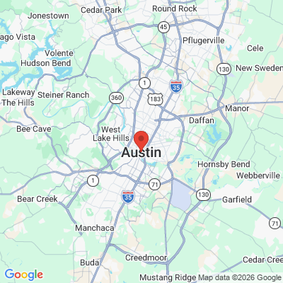 Map to  office in Austin, TX