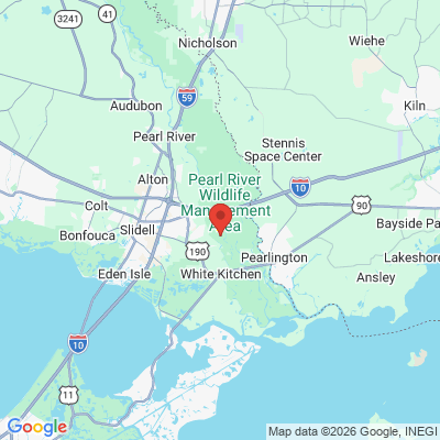 Map to  office in Slidell, LA