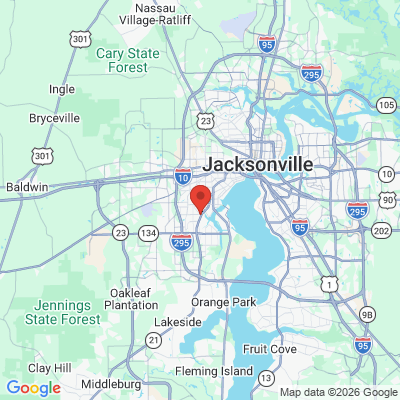 Map to  office in Jacksonville, FL