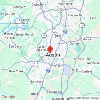 Map to Eggleston Oral and Facial Surgery office in Austin, TX