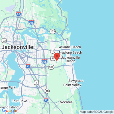 Map to  office in Jacksonville, FL