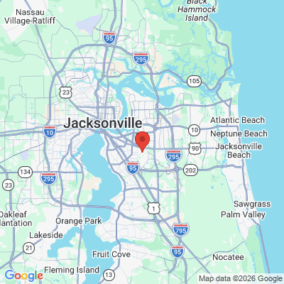 Map to  office in Jacksonville, FL