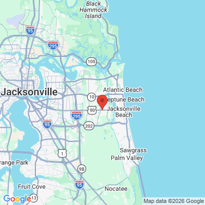 Map to  office in Jacksonville, FL