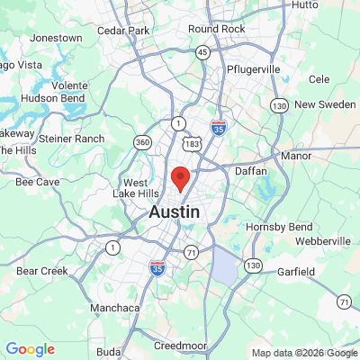 Map to  office in Austin, TX