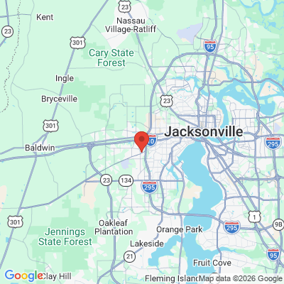 Map to  office in Jacksonville, FL