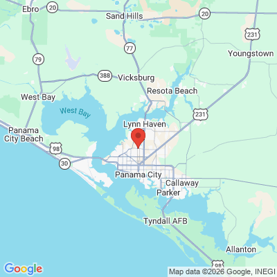 Map to  office in Panama City, FL