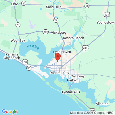 Map to  office in Panama City, FL