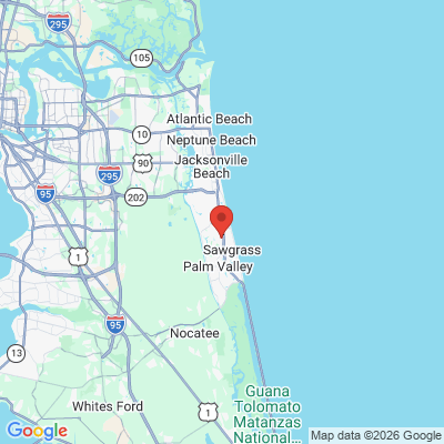 Map to  office in Ponte Vedra Beach, FL