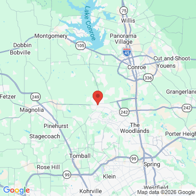 Map to  office in Magnolia, TX