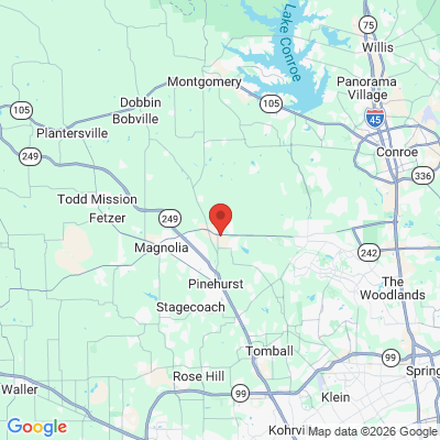Map to  office in Magnolia, TX