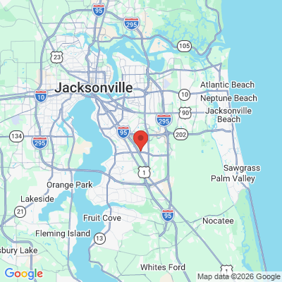 Map to  office in Jacksonville, FL