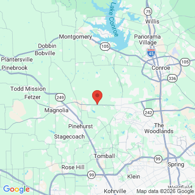 Map to  office in Magnolia, TX