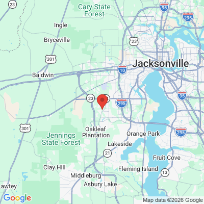 Map to  office in Jacksonville, FL