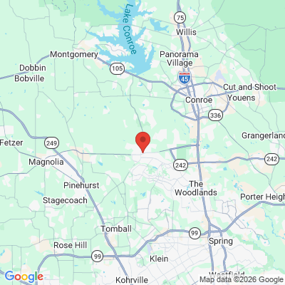 Map to  office in Magnolia, TX