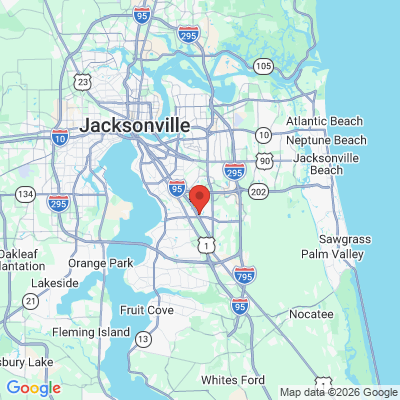 Map to  office in Jacksonville, FL