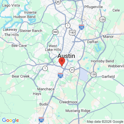 Map to  office in Austin, TX