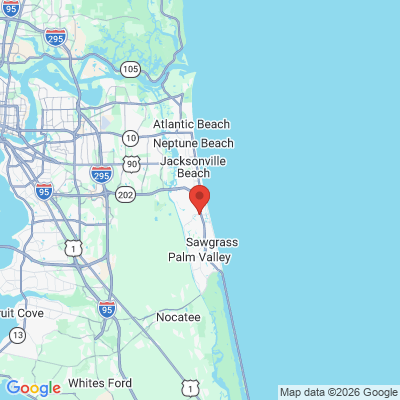 Map to  office in Ponte Vedra Beach, FL