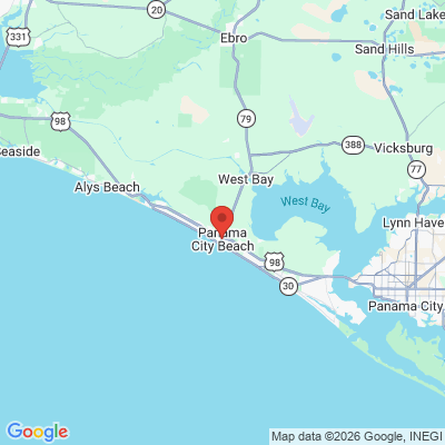 Map to  office in Panama City Beach, FL
