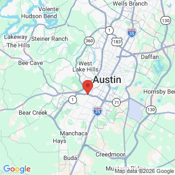 Map to Becher & Gil Orthodontics office in Austin, TX