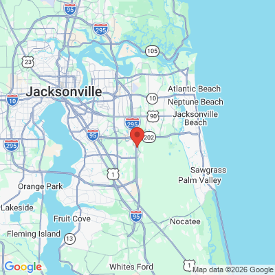Map to  office in Jacksonville, FL