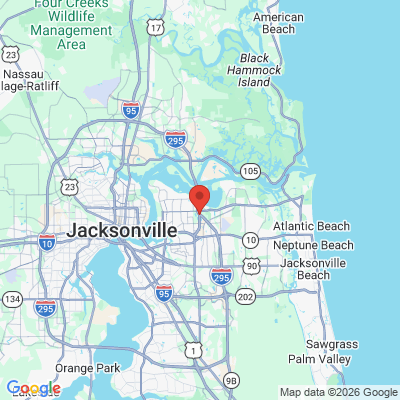Map to  office in Jacksonville, FL