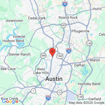 Map to Austin-Central Dental: Jeanne Taylor DDS office in Austin, TX