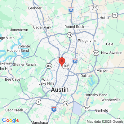 Map to  office in Austin, TX