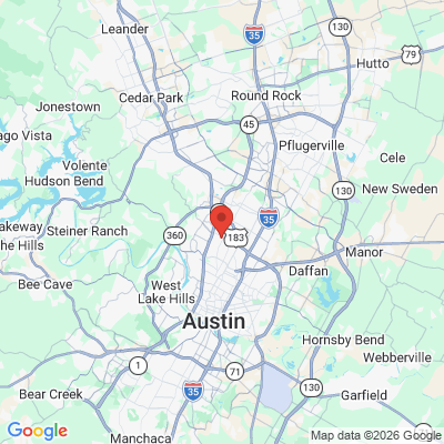 Map to  office in Austin, TX