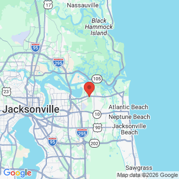 Map to Station Casinos office in Jacksonville, FL