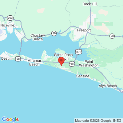 Map to  office in Santa Rosa Beach, FL