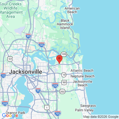 Map to  office in Jacksonville, FL