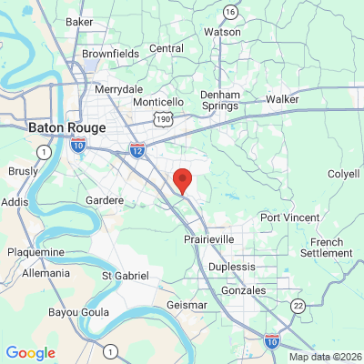 Map to  office in Baton Rouge, LA