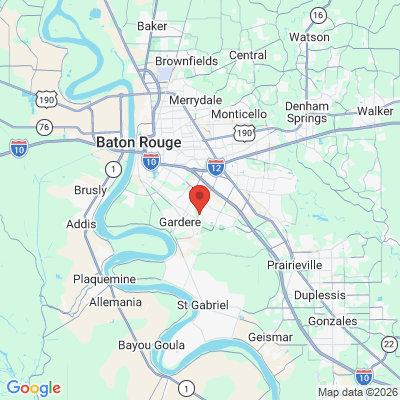 Map to  office in Baton Rouge, LA