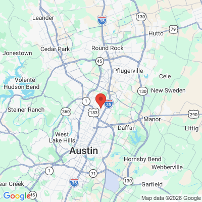 Map to  office in Austin, TX