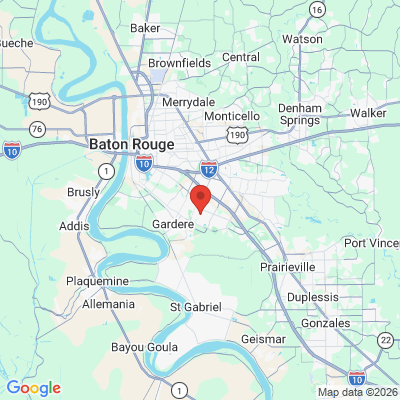 Map to  office in Baton Rouge, LA