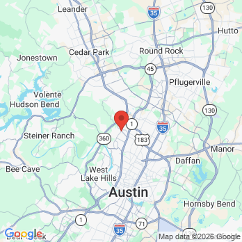 Map to Mesa Dental office in Austin, TX