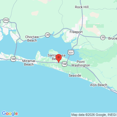 Map to  office in Santa Rosa Beach, FL