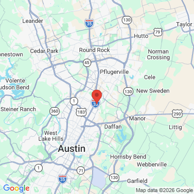 Map to  office in Austin, TX